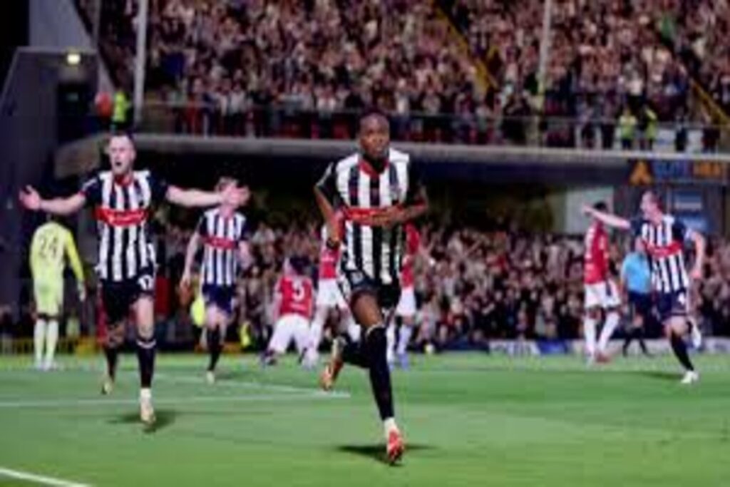 Manchester United Humiliated by a Fourth Division Team in the English League Cup