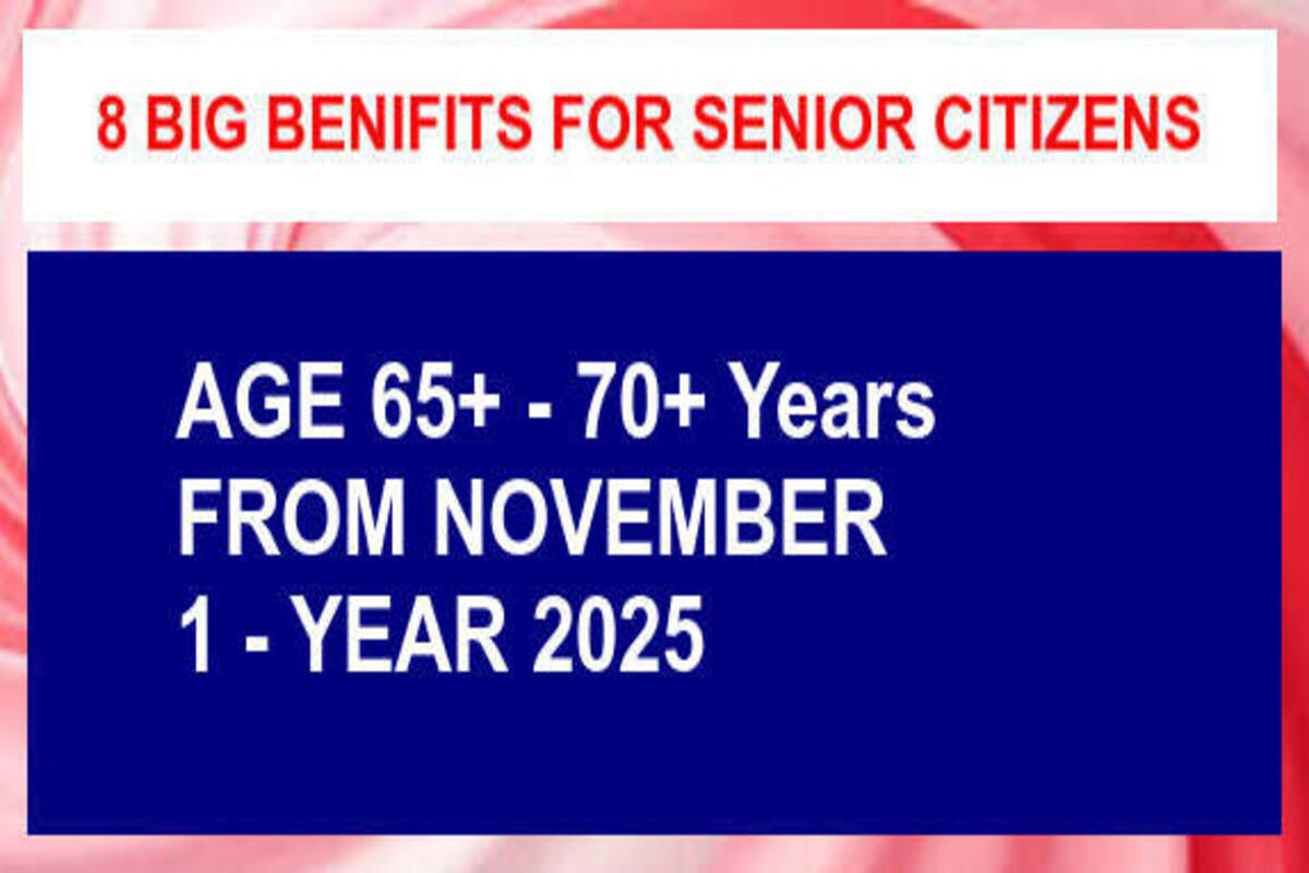 2025 Senior Scheme Update : 8 major benefits for Citizens Aged 65+ and 70+